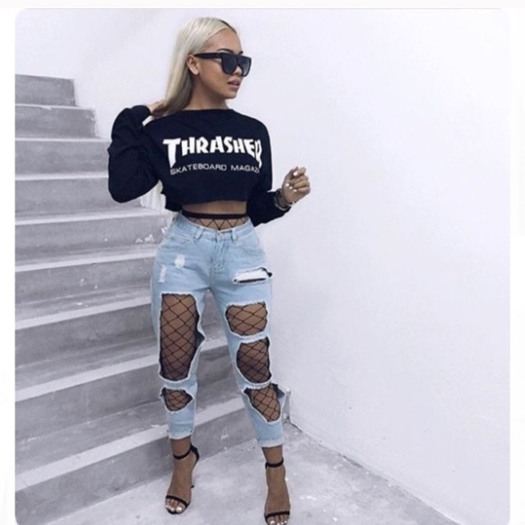 Fishnets - 2 pairs - Picture 3 of 4